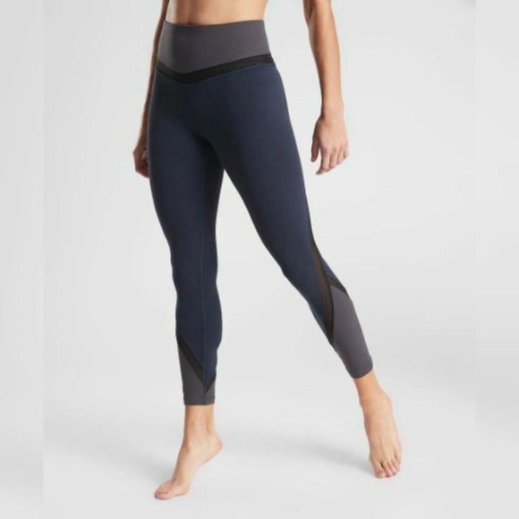 Athleta Elevation 7/8 Tight Powervita Petite Large - Picture 7 of 7